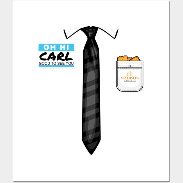 Oh Hi Carl Wall Art by CoDDesigns